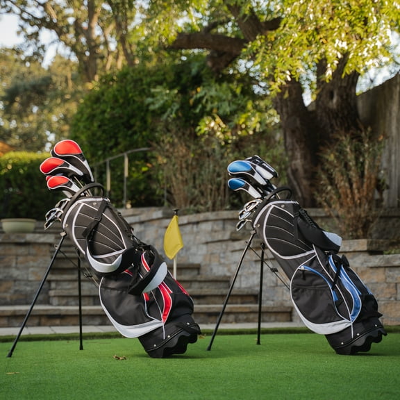 Precise S7 Complete Right Hand 18 Piece Golf Club Package Set - 2 Color Options & 2 Sizes Available!