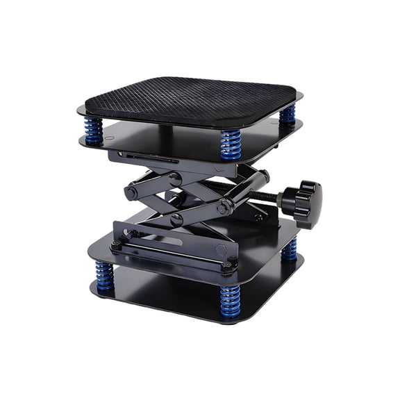 Precise Scissor Lift Stand Platform for Lab Equipment and Garbage Disposal Unit