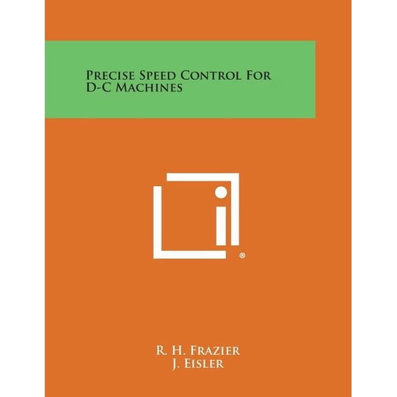 Precise Speed Control for D-C Machines