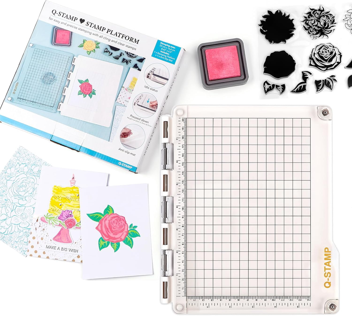 Precise Stamp Platform Tool for Accurate Craft Stamping ...