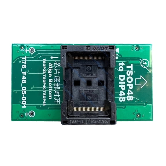 Precise TSOP32/40/48 to DIP48 Chip Programming Adapter T76_F48_05-001 For T76 Programmer Tool