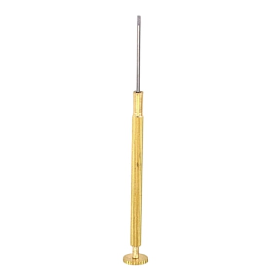 Precise Tiny Screwdriver For Jewelry Repair Brass Handle And for Electronics Maintenance