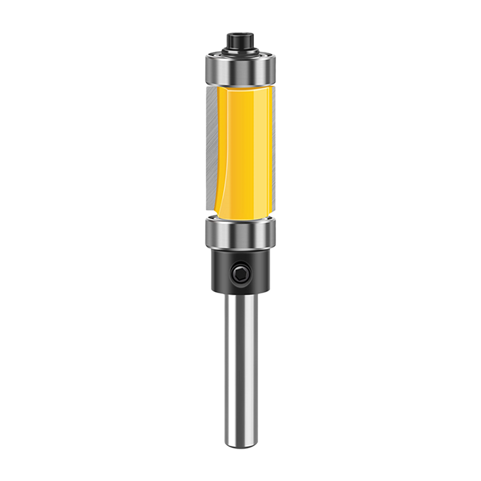Precise Trimming Router Bit Double Bearing Systems Steel Blade Powder ...