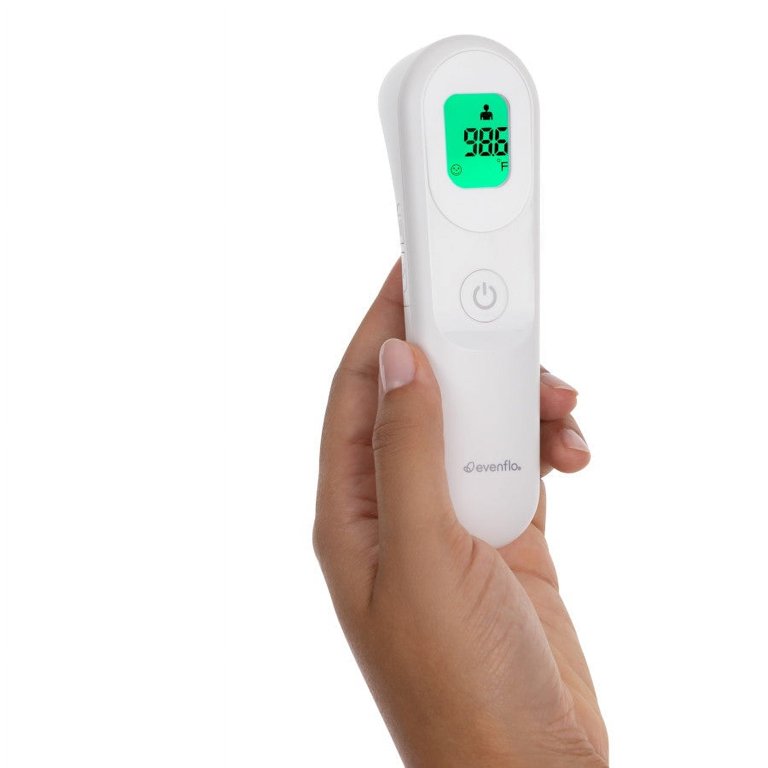 PLUSBRAVO Digital Thermometer for Adults Non Contact Infrared Baby  Thermometer Forehead Scan