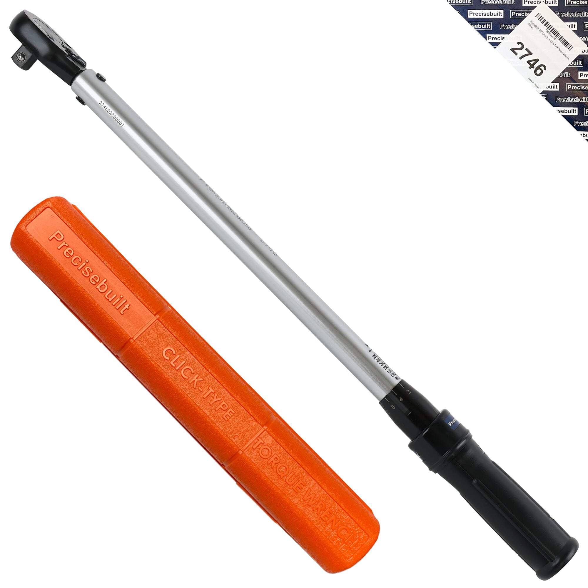 Precisebuilt 1/2" Drive 320 Nm Click Tech Torque Wrench