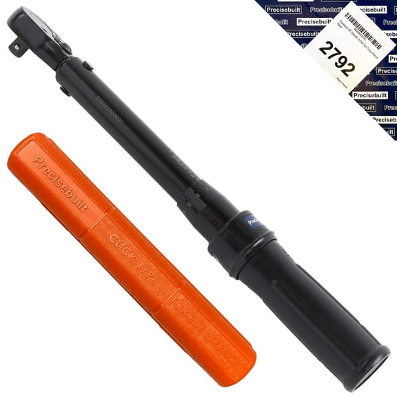 Precisebuilt 3/8" Drive 60-300 in-lb Click Tech Torque Wrench