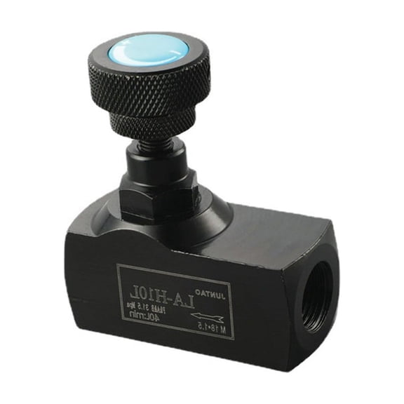 Precisely Hydraulic Control Valves With Adjustment Knob 1/2Inch 3/8inch Port Leakproof Flows Control Needle Valves