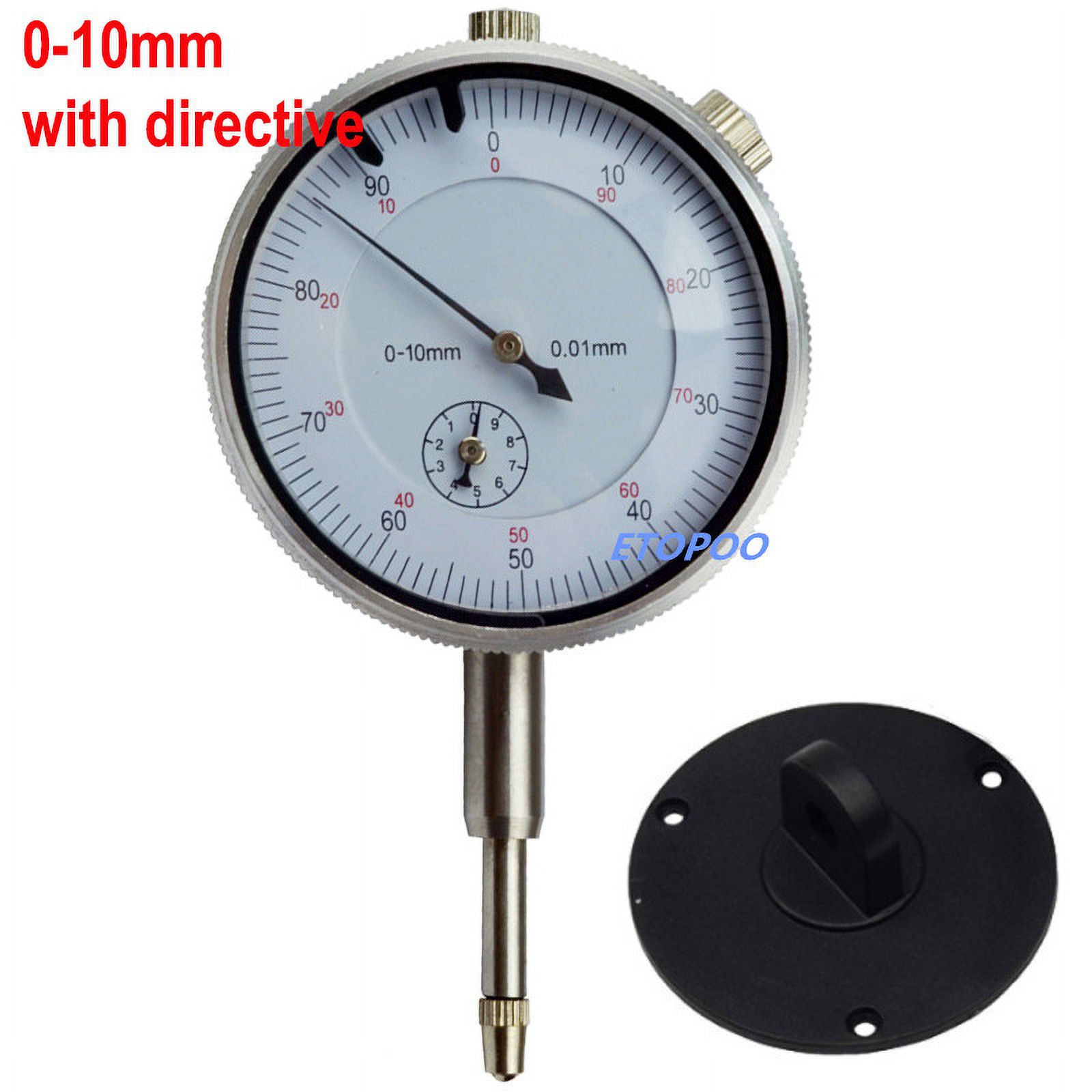 Precision 010mm 025mm 030mm 0.01mm Dial Indicator Gauge Meter