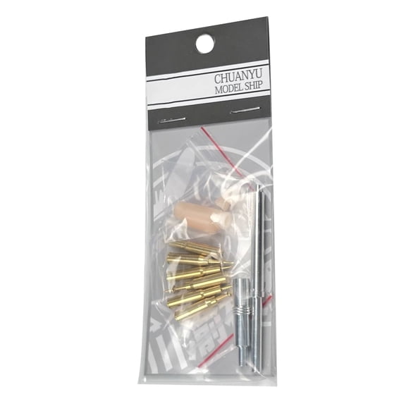 Precision 1:35 Scale Metal Barrel and Brass Artillery Shells for Tank Weight Distribution Accurate Artillery Detail Recreation APPLAYERR Spare Part