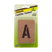 Hy-Ko Precision 2 Reusable Number & Letter Stencil Kit