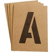 Hy-Ko Precision 2 Reusable Number & Letter Stencil Kit