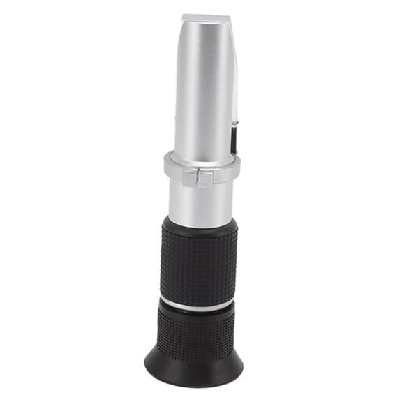 Precision 3-in-1 Brix Refractometer - Measures 0-32% Brix, 0-140 Fruit Wine, 0-27 Baume with Automatic Temperature Compensation