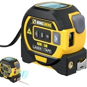 Precision 3 - in - 1 Laser Measuring Tape 5M Steel Tape 40M Laser w/LCD & Cross - Hair