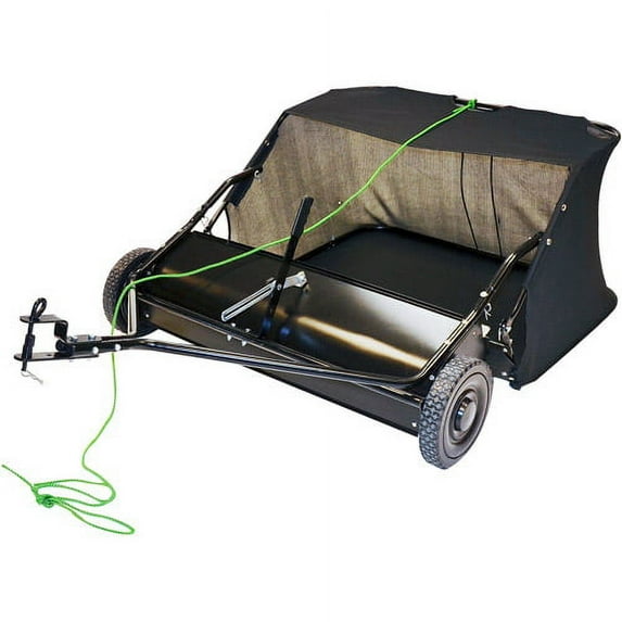 Precision 38" Lawn Sweeper with 12-cubic foot holding capacity
