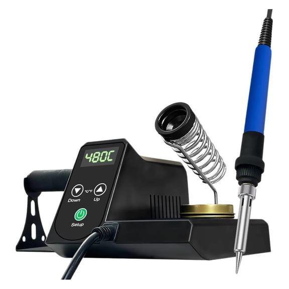 Precision 60W Solder Station with Digital Display, Welding Kit for DIY Crafts ,Repair Gear