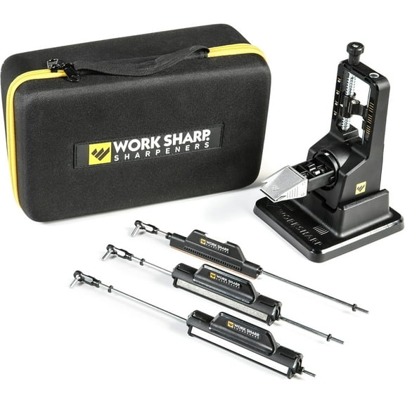Precision Adjust Elite Knife Sharpener - Adjustable Sharpening System For Hunting, Serrated & Kitchen Knives