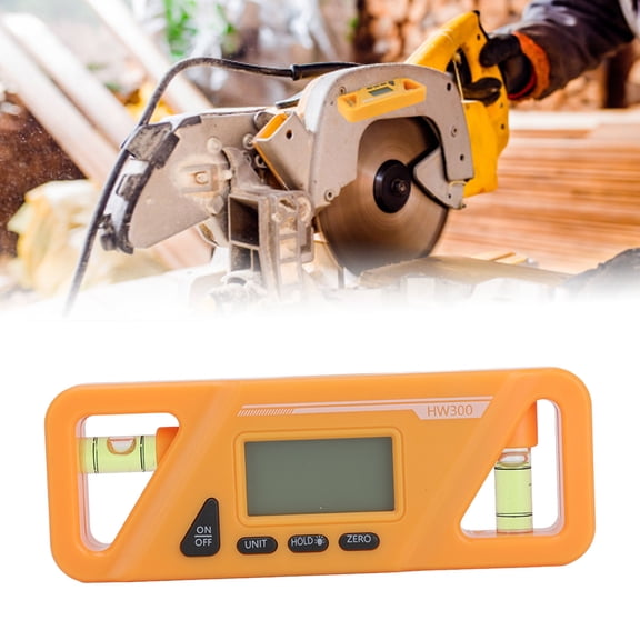Precision Angle Gauge, 4x90/2x180 Range, 0.05 Resolution For Accurate Measurements