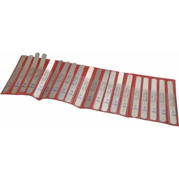 Precision Brand 20 Piece, 0.001 to 0.031" Thick, Parallel Feeler Gage Set