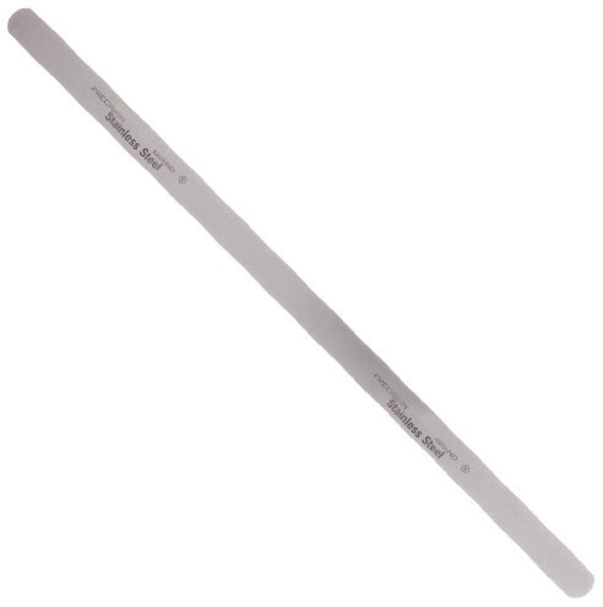 Precision Brand 77170 Stainless Steel Thickness Feeler Gage, 0.002" Thickness, 1/2" Width, 12" Length (Pack of 12) CA2