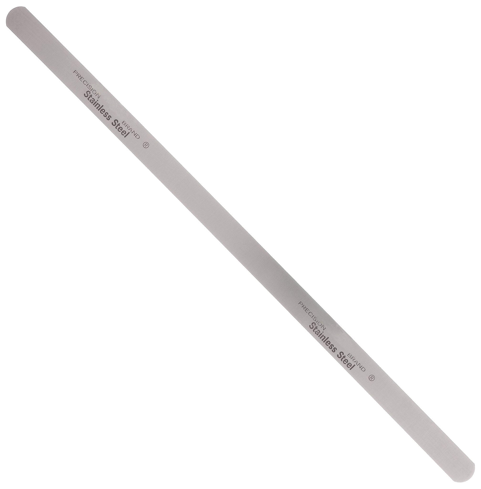 Precision Brand 77210 Stainless Steel Thickness Feeler Gage, 0.003" Thickness, 1/2" Width, 12" Length (Pack of 12) CA2