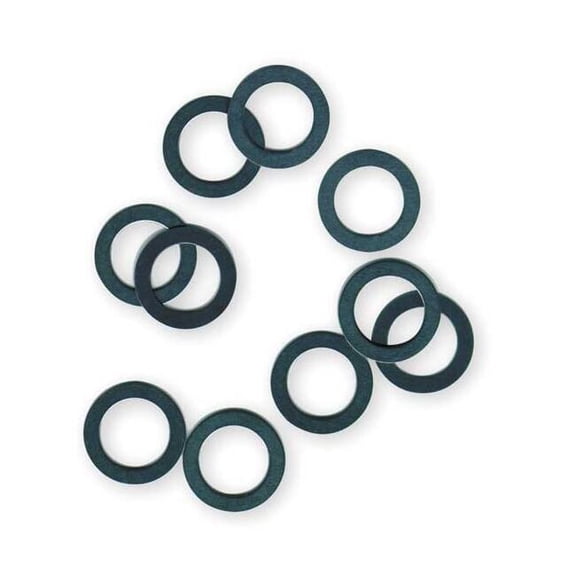 Precision Brand Arbor Shim Assortment,19 pcs,Steel 25260