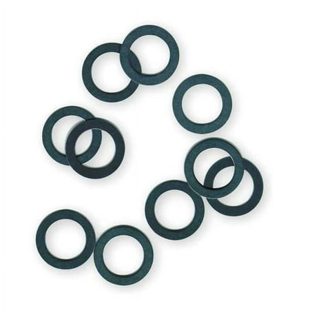 Precision Brand Arbor Shim Assortment,19 pcs,Steel 25480