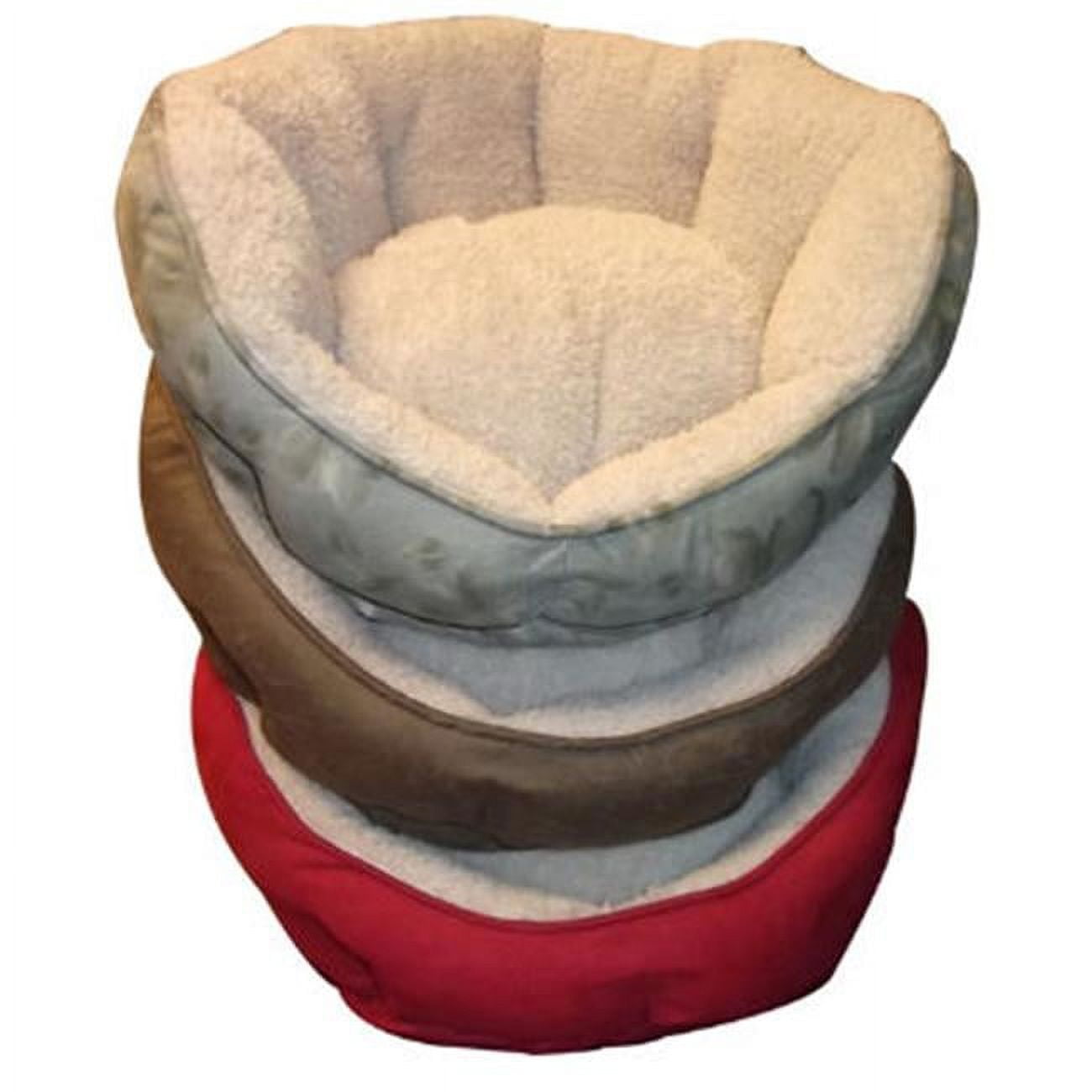Precision Brand Clamshell Beds Dog Bed, Small, Red