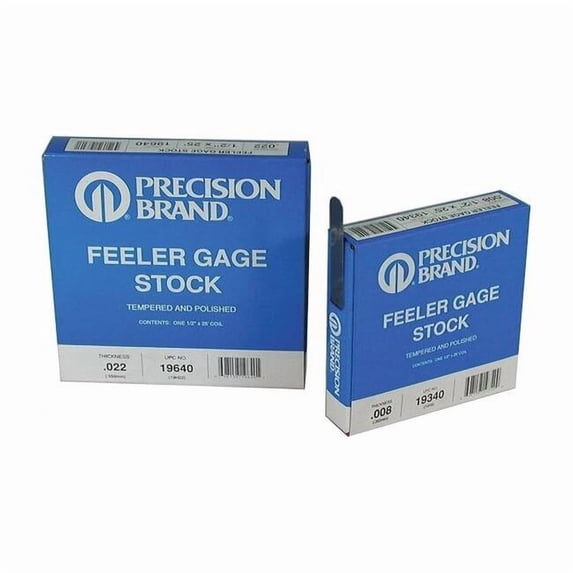Precision Brand Feeler Gauge,High Carbon Steel,0.0070 In 19315