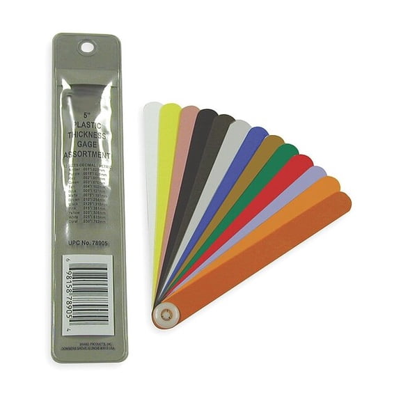 Precision Brand Feeler Gage Set,13 PC 78900