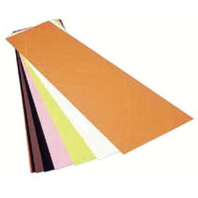 Precision Brand Shim Stock,Sheet,PVC,0.03 In,Coral,PK10 44570