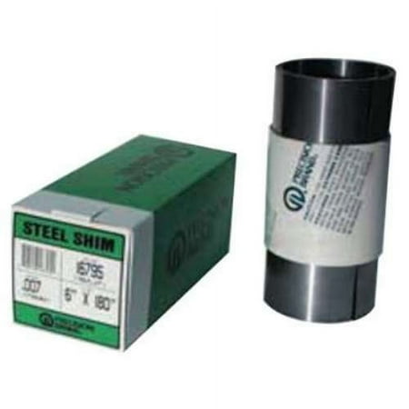 Precision Brand Shim Stock,Roll,Cold Low Steel,0.0120 In 16480
