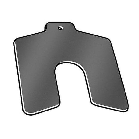 Precision Brand Coral Slotted Shim,A, Pack of 20
