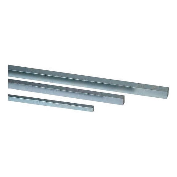Square Stainless Keystocks, 1/2 in X 12 In