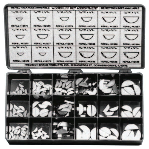 Precision Brand WOODRUFF KEY KIT