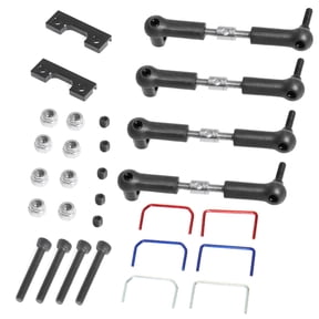 Precision CNC Machined RC Upgrades Quality Aluminum Parts for Traxxas 1/16 E-Revo/Mini Slash