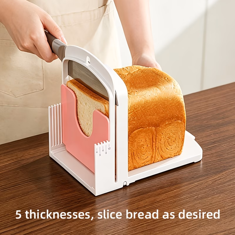 Precision Calorie-Control Bread Slicer 3mm Uniform Slice Healthy Diet Tool for Portion Management