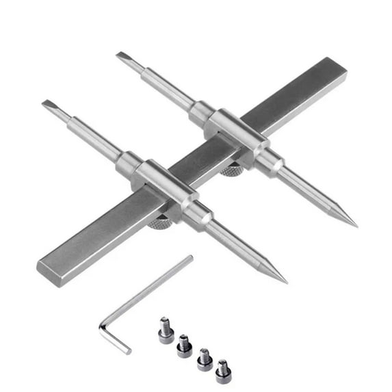 Precision Camera Lens Removal Tool Kit for Telescopes and Microscopes, Stainless Steel