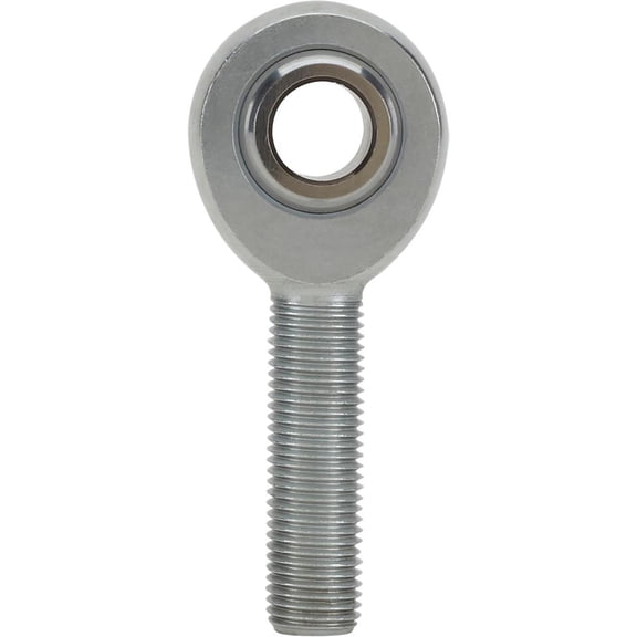Precision Carbon Steel LH Male Heim Joint Rod End, 3/8 Inch, Each