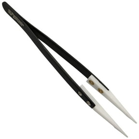 Precision Ceramic Tweezers, Heat-Resistant, Non-conductive, Anti-Magnetic