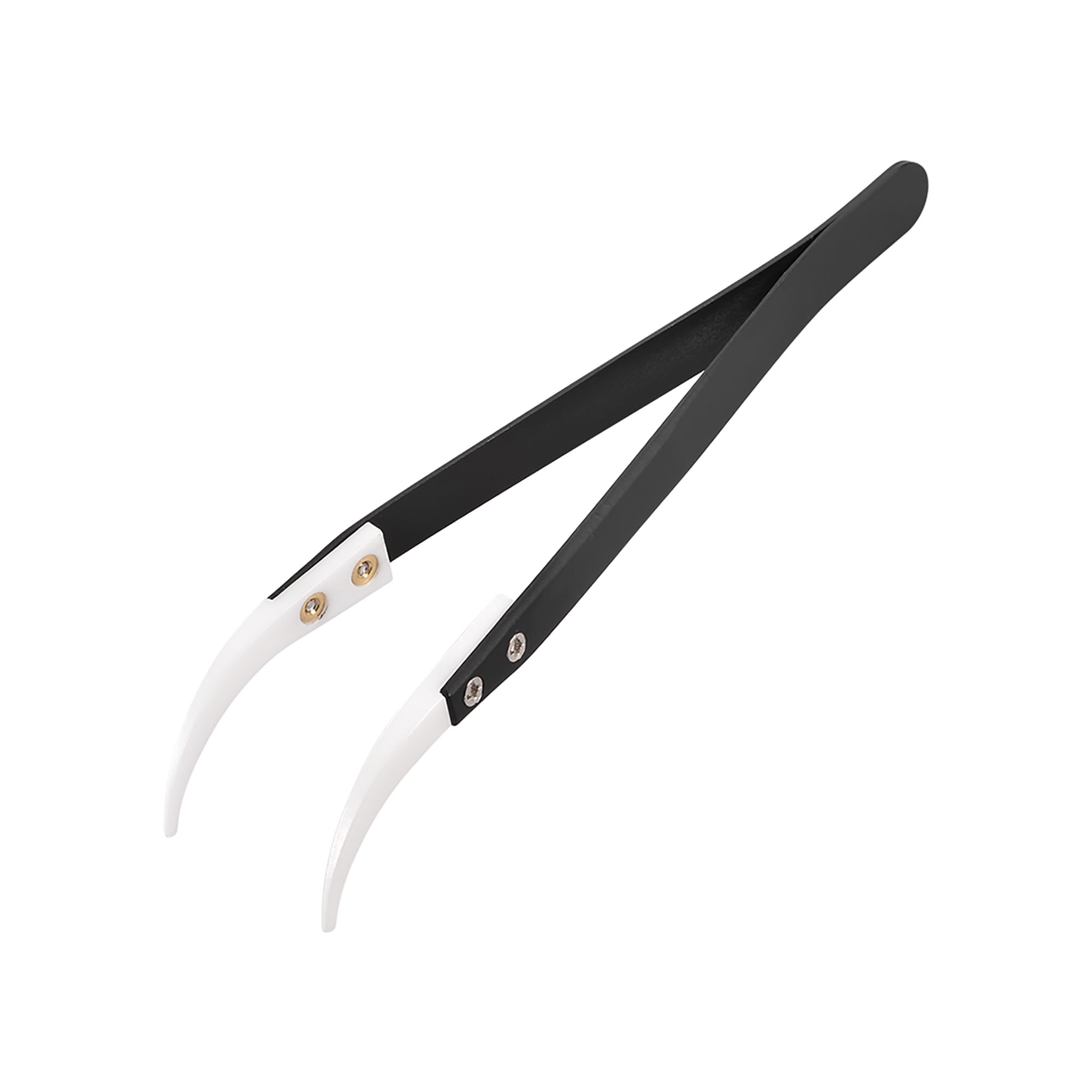 Precision Ceramic Tweezers NonConductive AntiStatic Curved Tweezers