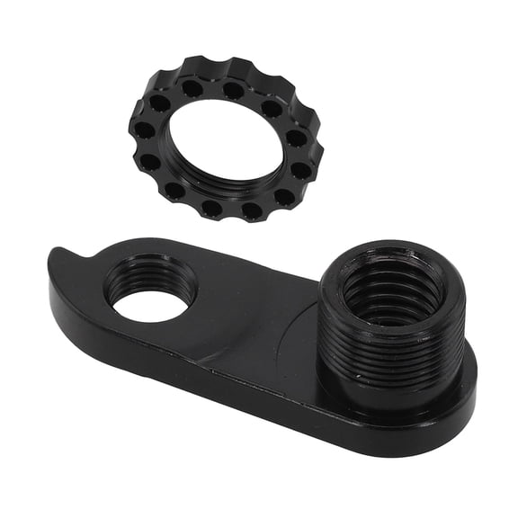 Precision Cnc Aluminum Bike Rear Derailleur Hanger Extender - Bicycle Gear Mech Replacement Part For Mountain Road Bikes (Black 30G)