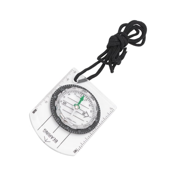 Precision Compass For Hiking Orienteering, Map Scale Lanyard Included, Durable Reliable