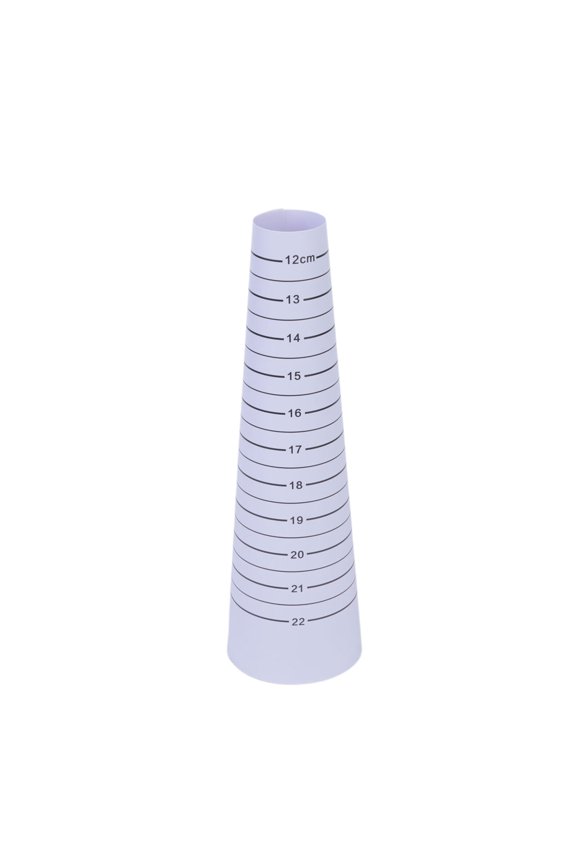 Precision Cone Rings Sizer Strong Circular Gauge Necklace Measuring Ruler 2 Size for Option for Necklace Measurement Tool