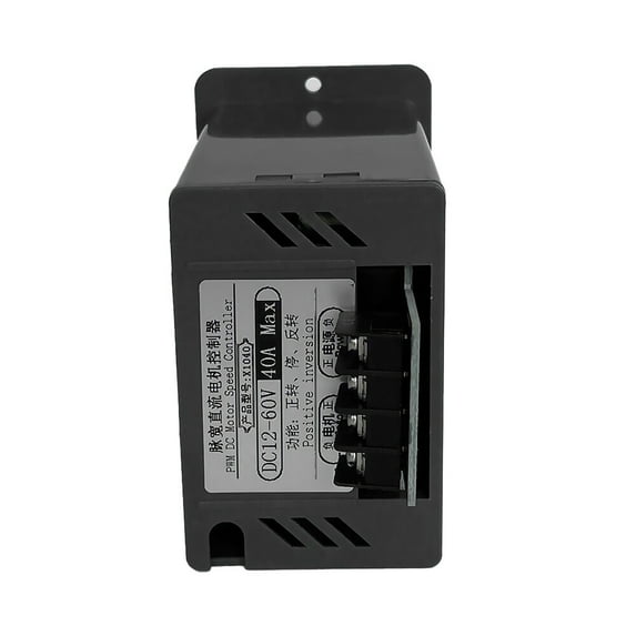 Precision Control DC Motor Speed Controller Forward/Reverse Rotation, 40A Output Current for DC Brush Motor