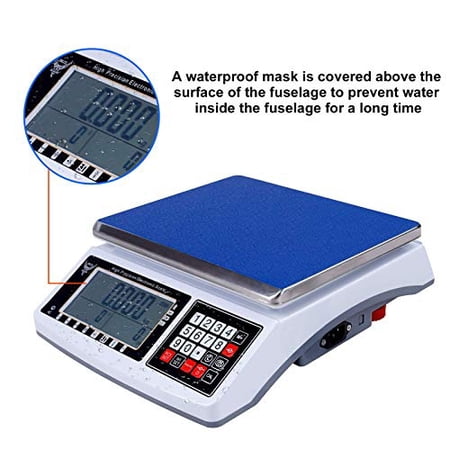 Precision Counting Scale 33lbs /0.0002lb15kg with 4 Weighing Units Electronic Counting Weight