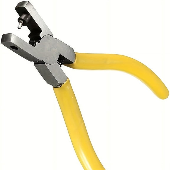 Professional Belt Hole Punch Tool, Adjustable Leather Puncher with Easy-Grip Handle for Craft Projects