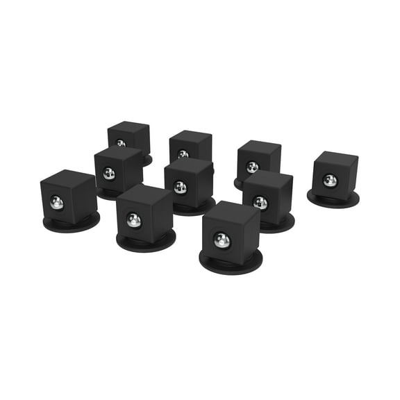 Precision Defined Aluminum Tool Socket Holder Replacement Clips, 1/2"