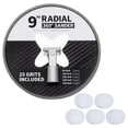 thumbnail image 1 of Precision Defined Drywall Sander 9 Inch Radial Round Pole Sander for Dry Wall, 1 of 5
