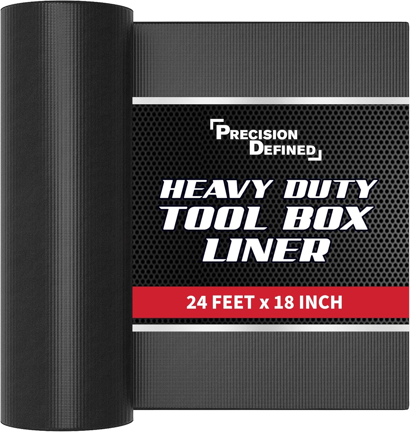 Precision Defined Professional Grade Tool Box Liner, 18 x 24 ft, Black