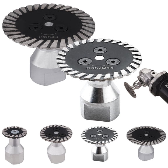 Precision Diamond Carving Wheel 30/40/50/60mm-M14, High-Density Diamond Blade for Angle Grinder, Wet & Dry Use Metal Cutting Saw, Cutting Wheels Saw for Granite, Marble